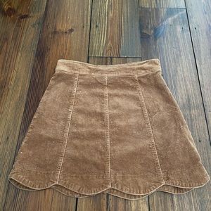 altar’d state brown skirt